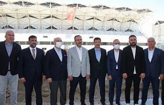 Gençlik ve Spor Bakanı Mehmet Muharrem Kasapoğlu...