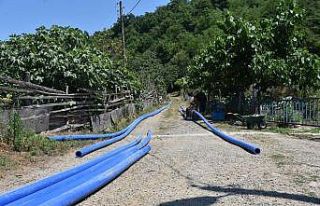 Giresun Belediyesi’nden içme suyu çalışması