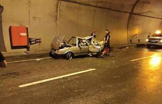 Giresun’da trafik kazası 1 ölü, 4 yaralı