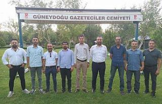 Güneydoğu Gazeteciler Cemiyeti’nde görev dağılımı...