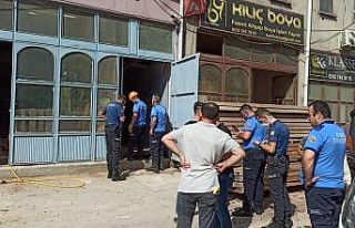 Halatı kopan yük asansörü çakıldı: 1 ağır...