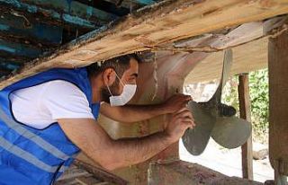 Halfeti’deki tur tekneleri denetlendi