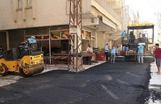 Haliliye’de asfalt çalışması sürüyor
