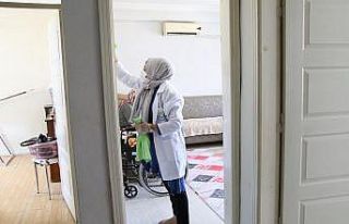 Haliliye’de evde bakım hizmeti yüzleri güldürüyor