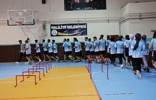 Haliliye‘de gençler hedeflerinin peşinde koşuyor