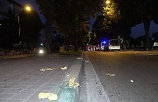 Hamur yüklü hafif ticari araç takla attı: 3 yaralı