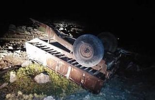 Hasat dönüşü feci kaza: 1 ölü, 2 yaralı