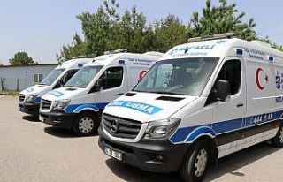 Hasta nakil hizmeti bayramda da görev başında