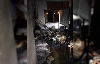 Hatay’da ev yangını korkuttu