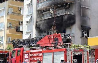 Hatay’da korkutan yangın