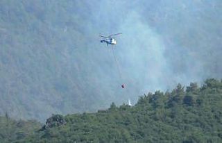 Hatay’da orman yangınına 3’üncü günde de...