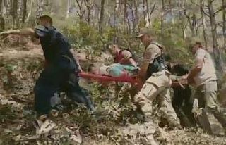 Hatay’da otomobil uçuruma düştü, avukat yaralandı