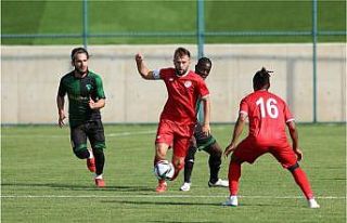 Hazırlık maçı: FT Antalyaspor: 0- Kocaelispor:...