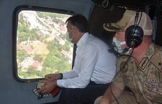 Helikopterle trafik denetimi