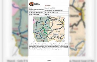 Hisarcık-Gediz yolunun yapım ihalesi Ağustos ayında...