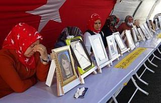 İçişleri Bakanı Soylu, evlat nöbetindeki ailelerle...