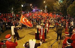 Iğdır’da 15 Temmuz coşkuyla kutlandı