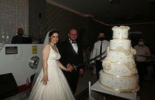 İHA muhabiri Seyman, dünya evine girdi