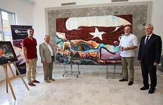 İlkadım Belediyesi’nden 15 Temmuz Resim Sergisi