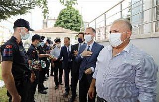 İnegöl Belediyesinde protokol ve vatandaşlar bayramlaşma...