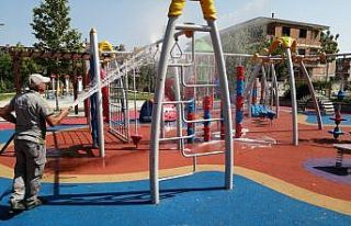 İnegöl’de bayram temizliği sürüyor