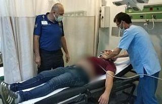 İnşaatın 2. katından düşen işçi yaralandı