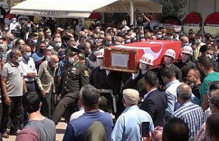 Irak’ın kuzeyinde şehit olan Çelebi son yolculuğuna...