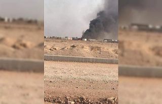 Irak’ta Haşdi Şabi’ye ait silah ve mühimmat...