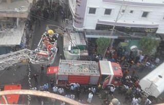 Irak’ta otelde yangın: 1 ölü, 13 yaralı