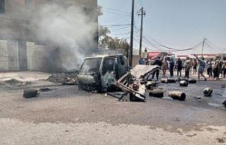 Irak’ta tüp taşıyan araçta patlama