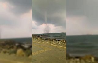 İskenderun Körfezi’nde hortum paniği