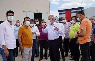Isparta’da AK Parti teşkilatları belediye yatırımlarını...