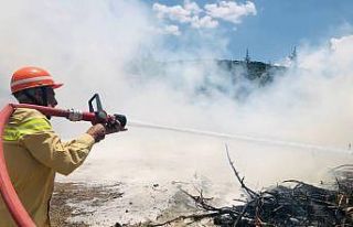 Isparta’da orman yangını tatbikatı
