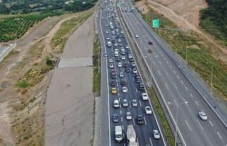 İstanbul’da bayram öncesi trafik yoğunluğu