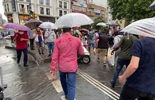 İstanbul’da şiddetli yağış