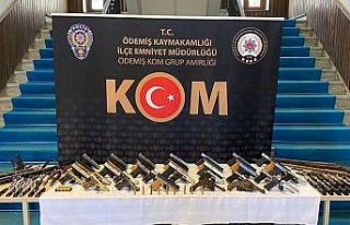 İzmir’de silah kaçakçılarına darbe: 2 gözaltı