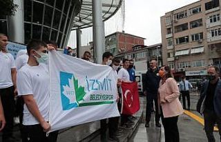 İzmitli pehlivanlar Kırkpınar’a uğurlandı