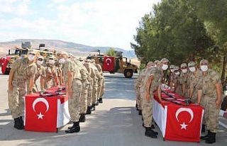 Jandarma erler yemin etti