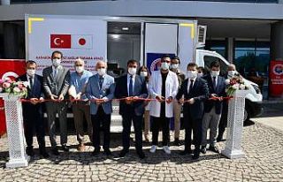 Japon hibe desteği ile alınan ‘Gezici Sağlık...