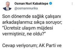 Kabaktepe’den, İstanbul Büyükşehir Belediye...