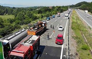 Kağıt gibi ezilen tankerden cansız bedeni yaklaşık...