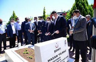 Kahramankazan’da şehitler dualarla anıldı