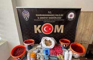 Kahramanmaraş’ta nargile tütünü operasyonu