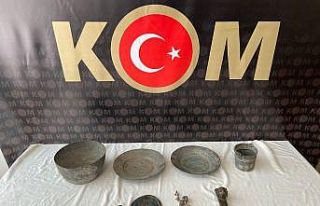 Kahramanmaraş’ta tarihi eser operasyonu
