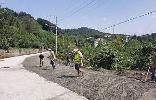 Kandilli’de caddeler yeni görünüme kavuşuyor