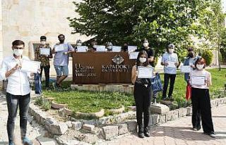 Kapadokya Üniversitesi aşçılık atölyesine Amerikan...
