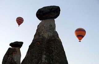 Kapadokya’da balon turları iptal edildi