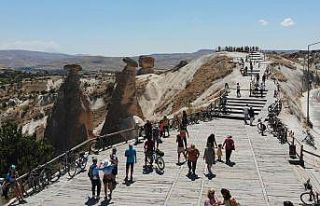 Kapadokya’da bayram öncesi yoğunluk yaşanıyor