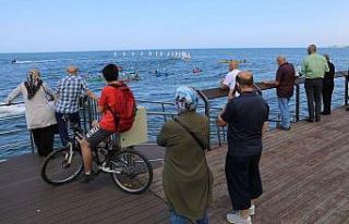 Karadeniz’de yelken ve kano şöleni
