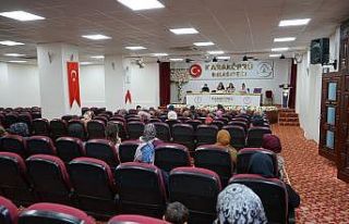 Karaköprü’de kadınlara sağlıklı beslenme eğitimi...